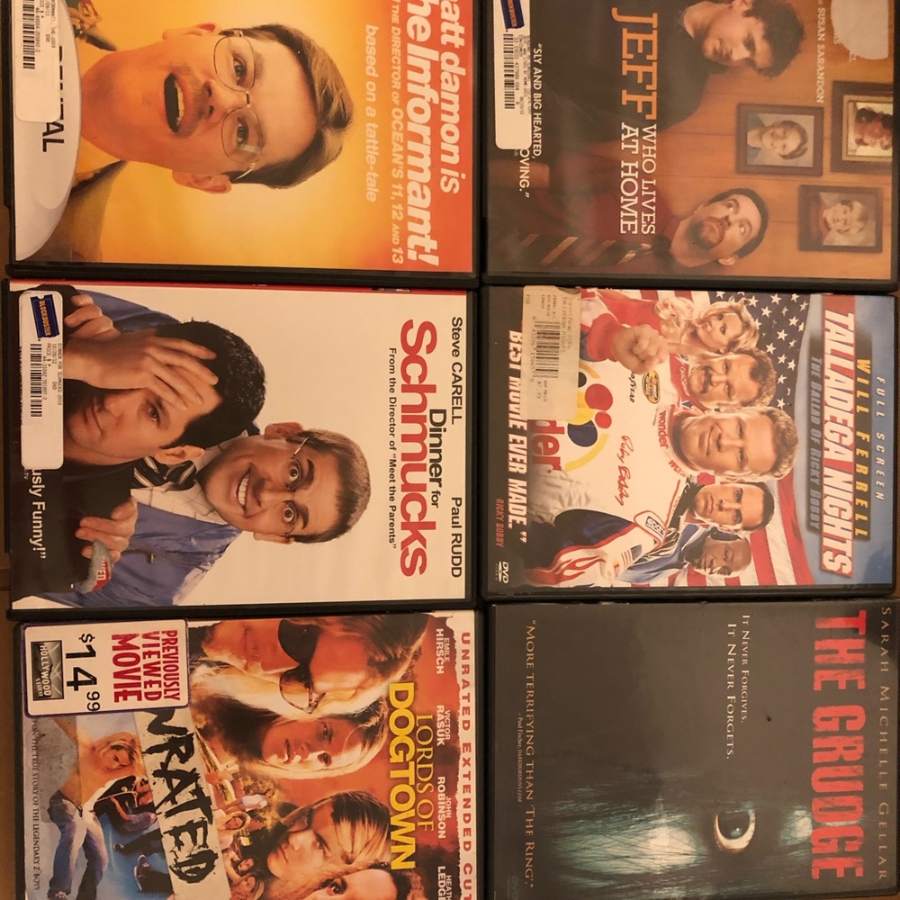 15 DVD movie lot